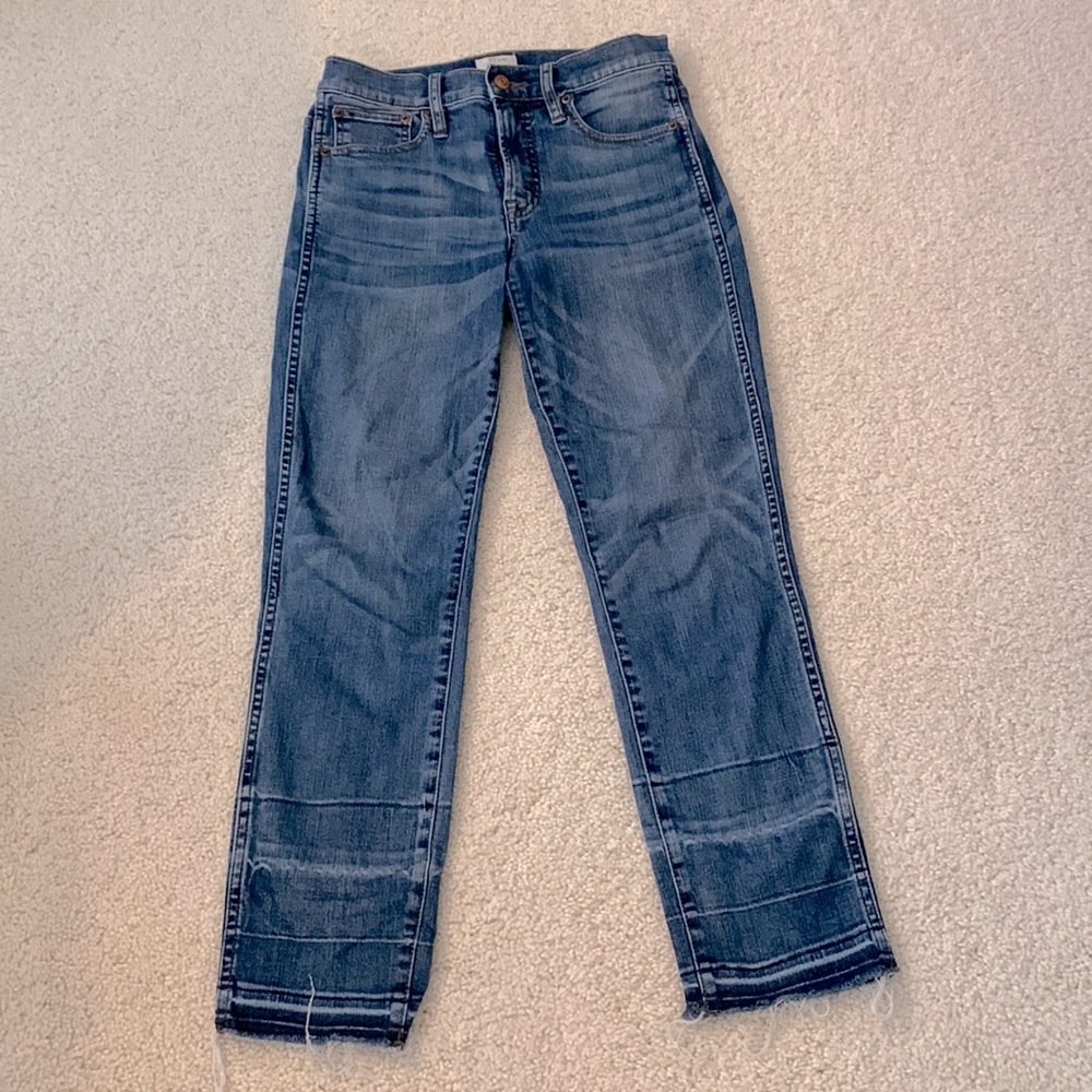 J.Crew Light-wash Vintage Straight Jeans, Size 26